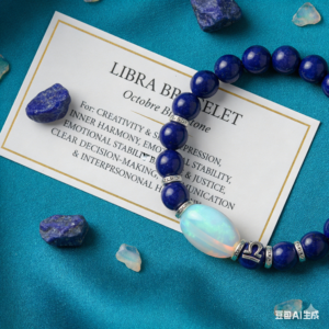 Celebrate the Libra season (Sept 23–Oct 23) with our handcrafted Libra Lapis Lazuli Bracelet. Designed for balance and wisdom, this 100% natural healing stone is the perfect zodiac gift. Shop now at MystiCrystal!